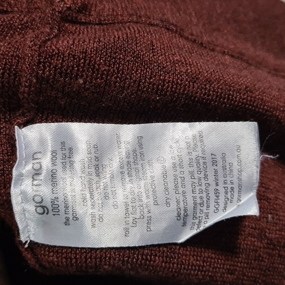 Gorman merino wool tee Size M - Picture 4 of 4